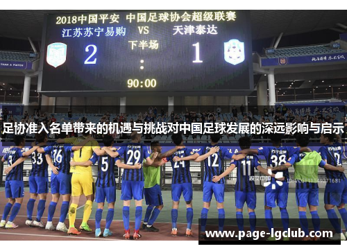 足协准入名单带来的机遇与挑战对中国足球发展的深远影响与启示