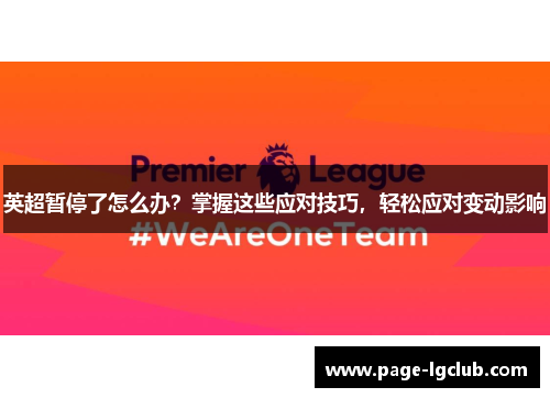 英超暂停了怎么办？掌握这些应对技巧，轻松应对变动影响